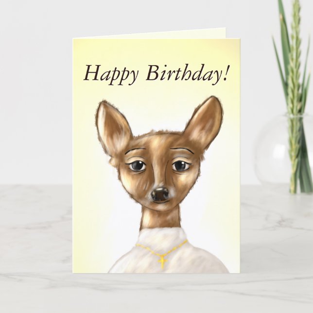 Christian Birthday Card (Front)