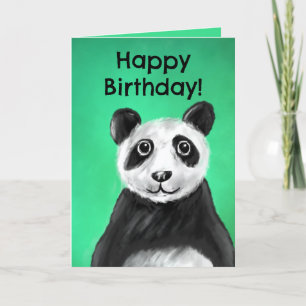 Christian Birthday Card (panda)
