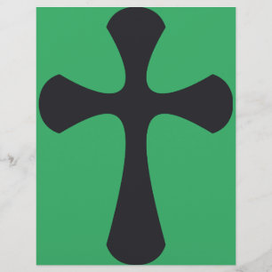 Christian blue cross flyer