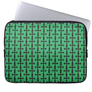 Christian blue cross laptop sleeve