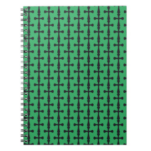 Christian blue cross notebook