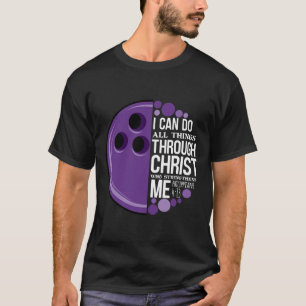 Christian Bowling Funny Personalised Team Gift For T-Shirt