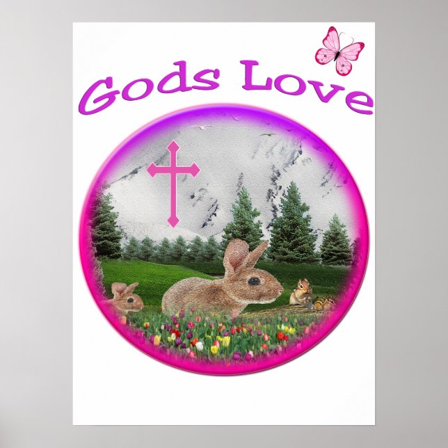 Christian  Bunny Poster (Front)