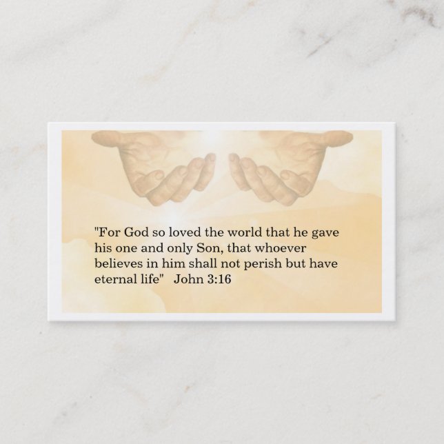 Christian Business Card (Front)