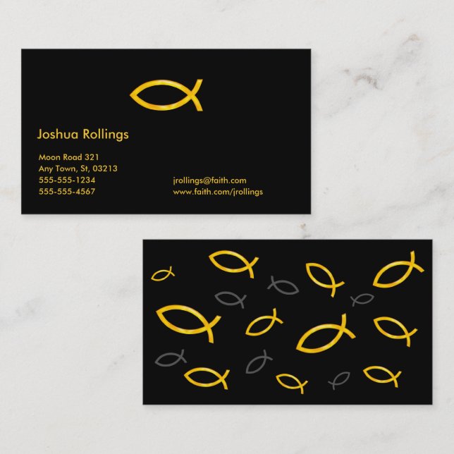 Christian Business Card (Front/Back)