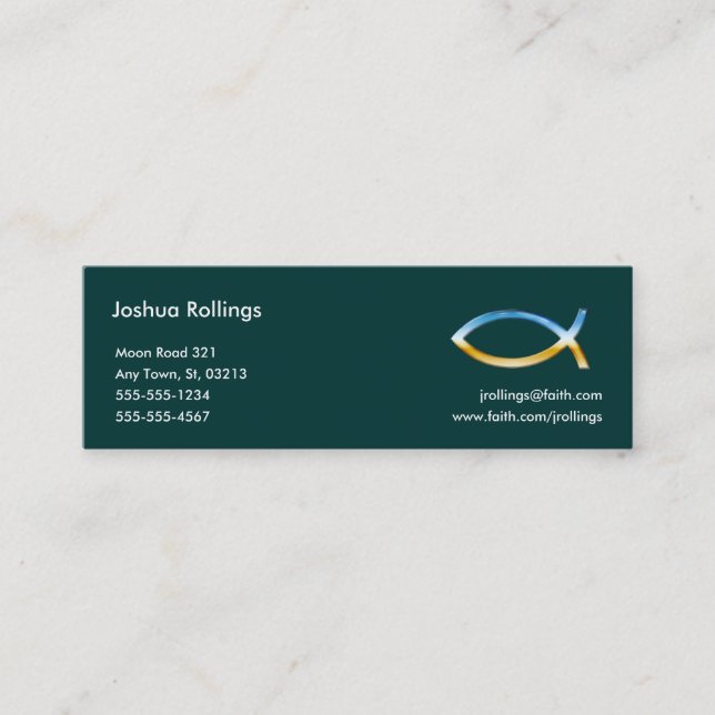 Christian - Business Card (Front)