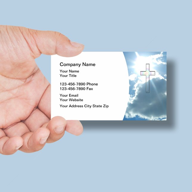 Christian Business Card Design (Creator Uploaded)