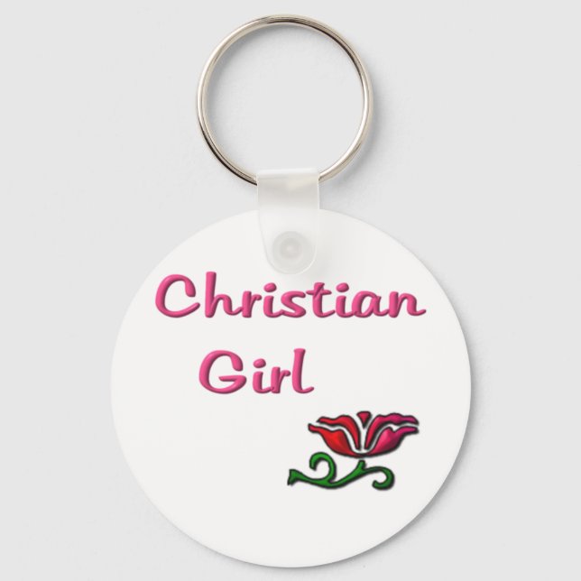 Christian buttons key ring (Front)