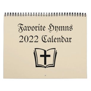 Christian Calendar 2022 - Favourite Hymns