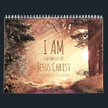 Christian Calendar I am Jesus Bible Verse<br><div class="desc">Christian Calendar I am Jesus Bible Verse Calendar. An inspirational Christian calendar gift. Features beautiful matching images for each 'I am' statement of the Lord Jesus Christ. These Bible verses are taken from the King James Bible version. Since this calendar is customised you can replace the text to your favourite...</div>