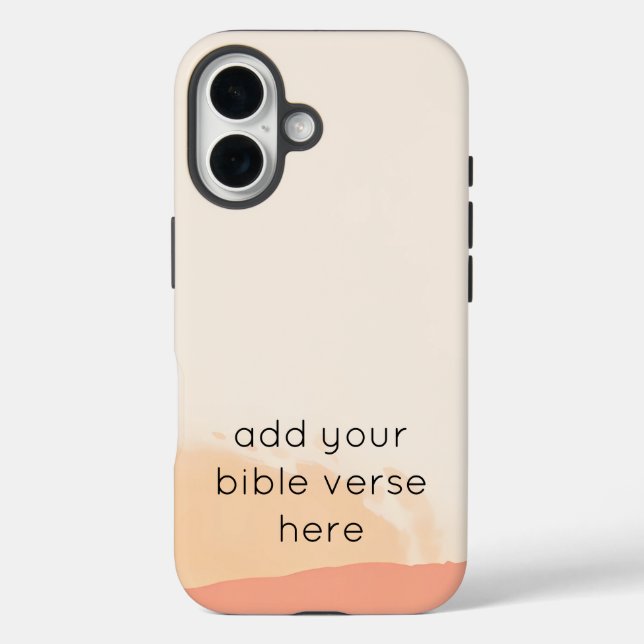 Christian Cellphone Case - Editable (Back)