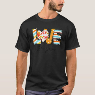 Christian  Cheetah Leopard Love Like Jesus Thanksg T-Shirt