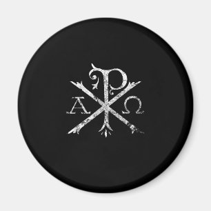Christian Chi Rho T-Shirt Labarum Christogram Cros Magnet
