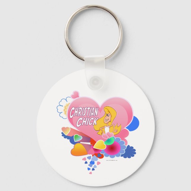 Christian Chick Key Ring (Front)