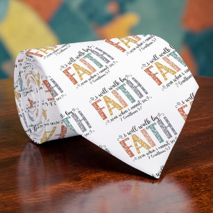 Christian Christianity Custom Necktie