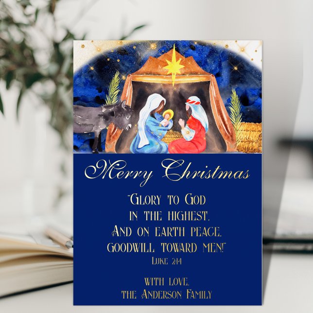 Christian Christmas Bible Verse Nativity Jesus (Creator Uploaded)