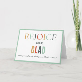Christian Christmas card