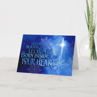 Christian Christmas card