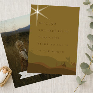 Christian Christmas Card Three Wise Men Photo
