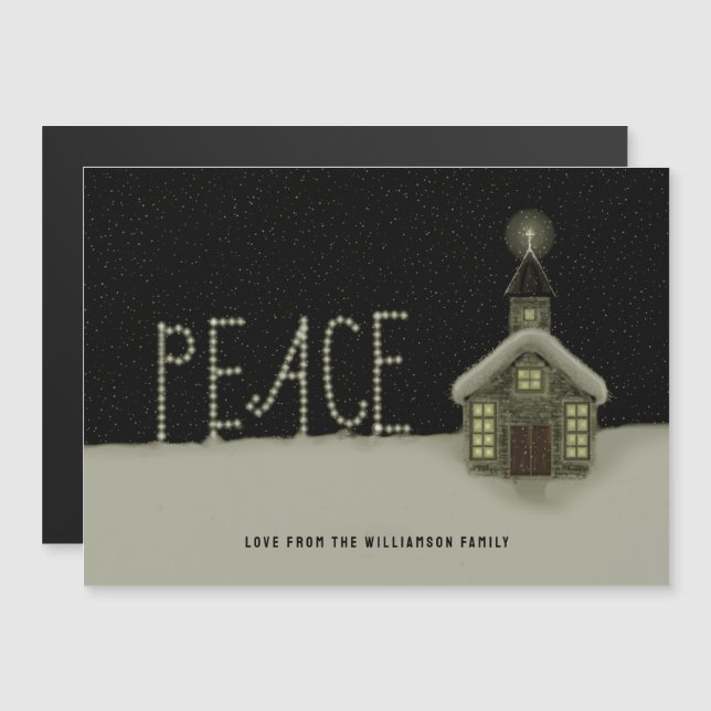 Christian Christmas Holiday Card (Front/Back)