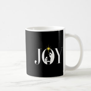 Christian Christmas Joy Jesus Nativity Scene Faith Coffee Mug