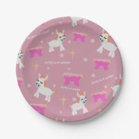 Christian Christmas Nativity Pink