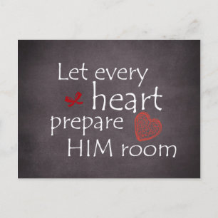 Christian Christmas Quote Holiday Postcard