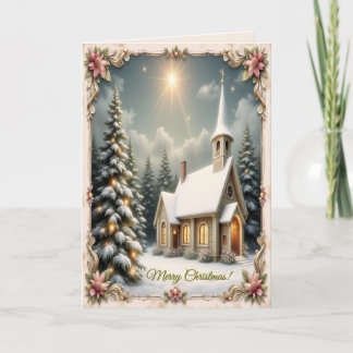 Christian Church Christmas Card
