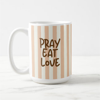 Christian Coffee Lover Brown Lettering Cosy Coffee Mug