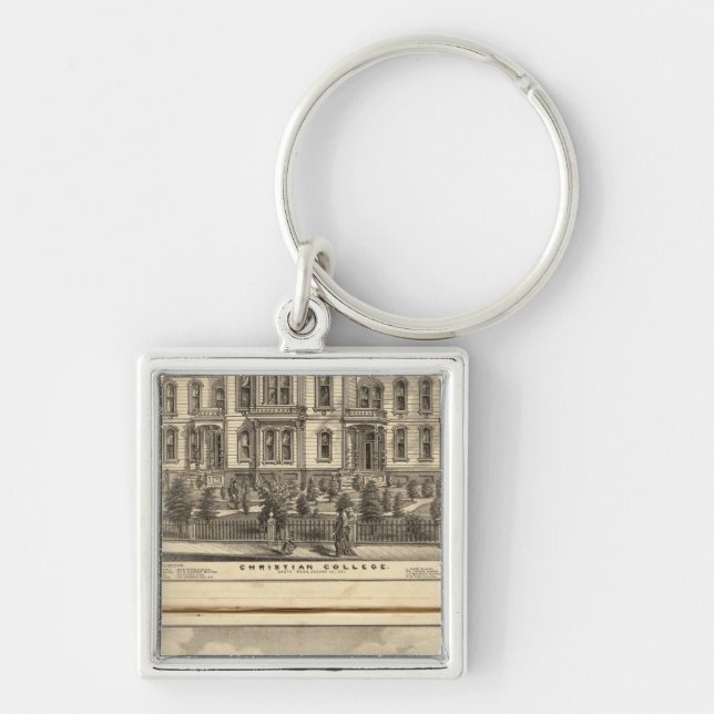 Christian College and Pacific Methodist College Key Ring (Front)