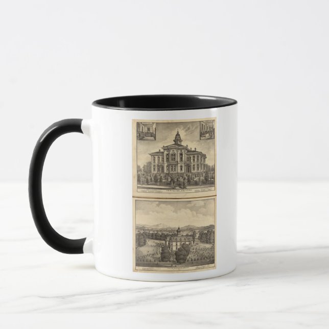 Christian College and Pacific Methodist College Mug (Left)