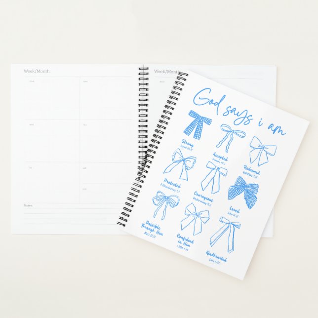 Christian Coquette God Says I am Planner (Display)