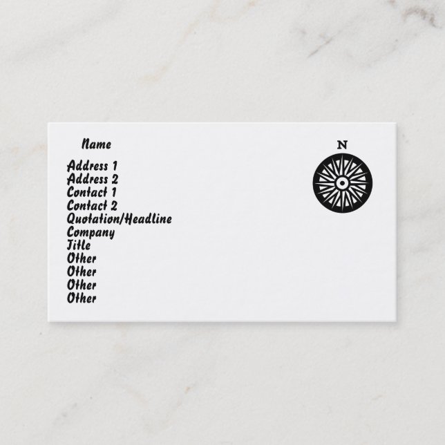 Christian Counseling Business Card (Front)