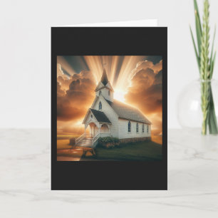 Christian Country Church Card