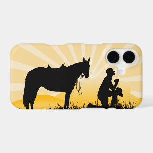 Christian Cowboy iPhone Case