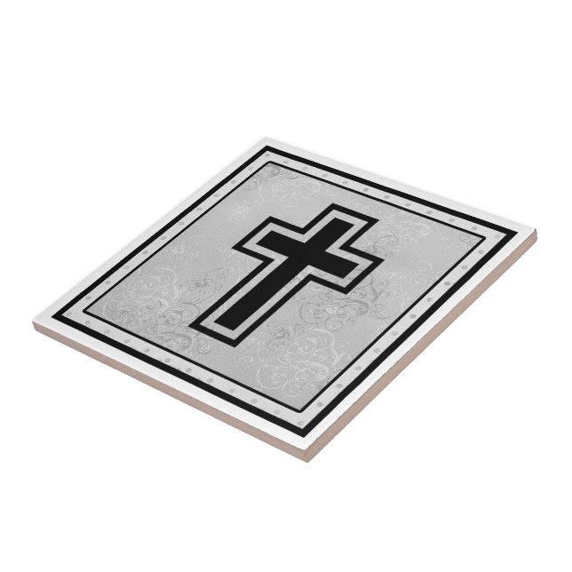 Christian Cross 2 Tile (Side)