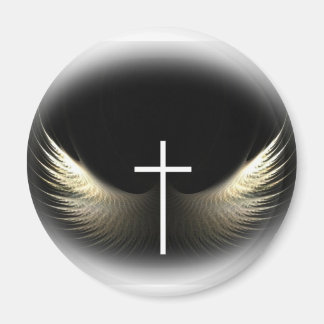 Christian Cross and Holy Spirit Magnet