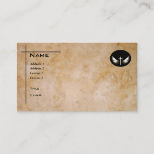 Christian Cross and Spirit Custom Personalised Business Card