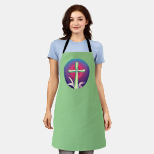 Christian Cross Apron