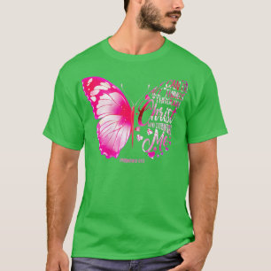 Christian Cross Bible Verse Quote T-Shirt