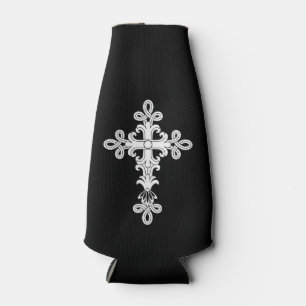 Christian cross bottle cooler