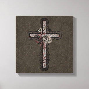 Christian Cross Canvas Print