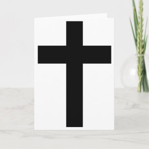 Christian Cross Card