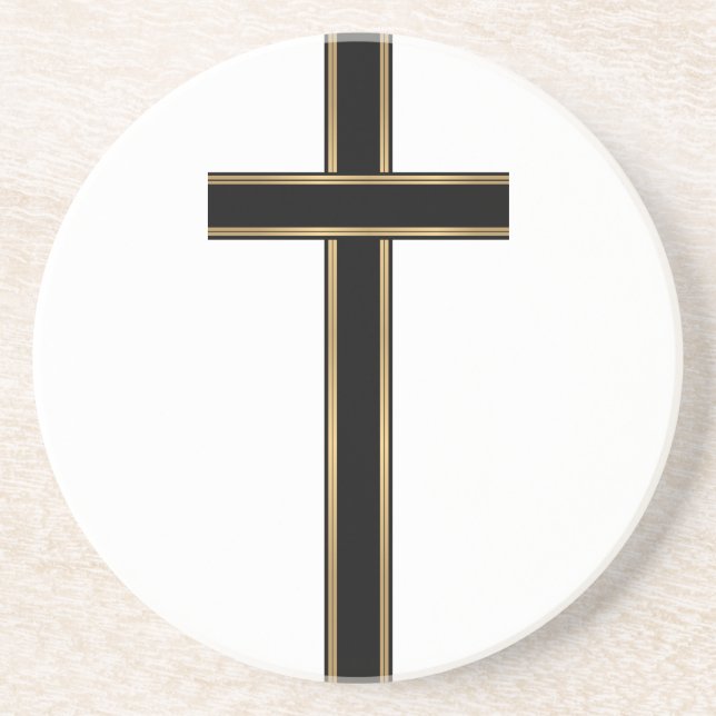 Christian cross coaster (Front)