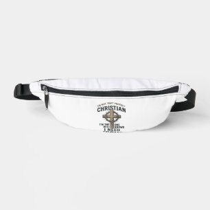 Christian Cross Crown of Thorns Vintage Faith Shir Bum Bags