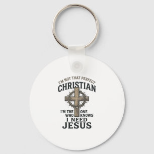 Christian Cross Crown of Thorns Vintage Faith Shir Key Ring