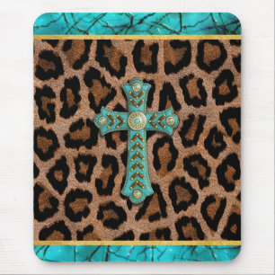Christian Cross Easter Jesus Baptist Catholic Love Mouse Pad