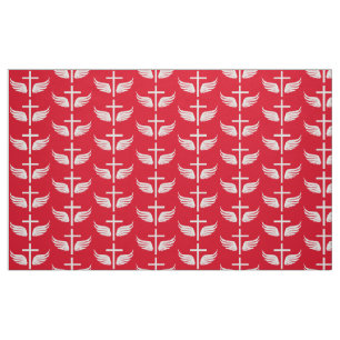Christian cross fabric