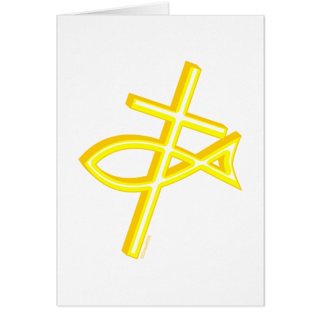 Christian Cross & Fish (Front)
