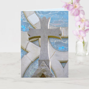 Christian Cross Folded Card